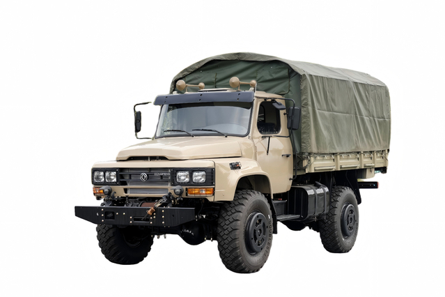 စိတ်ကြိုက်ပြုလုပ်ထားသော DF ချွန် EQ2070 အမှုထမ်းတင်သင်္ဘော_4×4 လမ်းကြမ်းအထူးယာဉ် 3.5 တန်သေးငယ်သော သံမဏိသေနတ်တင်ပို့မှု_ မြင်းကောင်ရေ 190 ကောင်ရေအား လေးဘီးယက်ထရပ်ကား