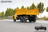 EQ2082 DF ခြောက်ဘီးကား Drive အထူးမော်တော်ယာဉ် EQ240 Gun Truck Off-Road Truck_6 × 6 × 6 tips 25y ကုန်တင် Configurations