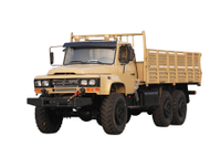 အဆင့်မြှင့်ထားသော EQ2100E6D လမ်းကြမ်းအထူးသယ်ယူပို့ဆောင်ရေးယာဉ်_ခြောက်ဘီးယက် 245 tip 140 ထရပ်ကား_6×6DFမြင်းကောင်ရေ 190 ဂန္တဝင်ခေါင်းရှည် စစ်ထရပ်ကား